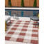 Tapis intérieur / extérieur rouge Borland-1526730054