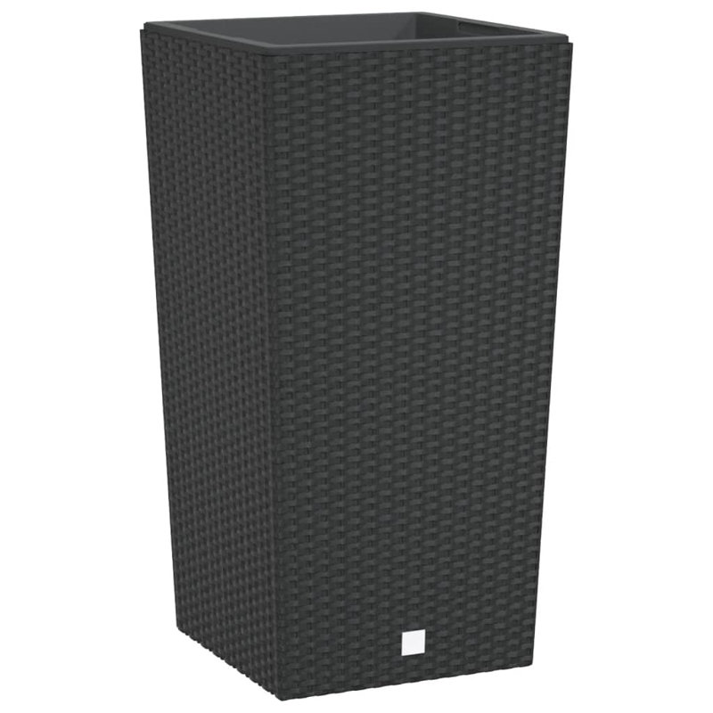 Mihrimah Pot Planter, Anthracite, 61cm H x 32.5cm W x 32.5cm D