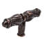 Acanthus knob with feather scroll in Oil Rub Bronze-1079402497