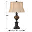 Ensemble de lampe de table en bronze Madison 28 po Argos-206750573