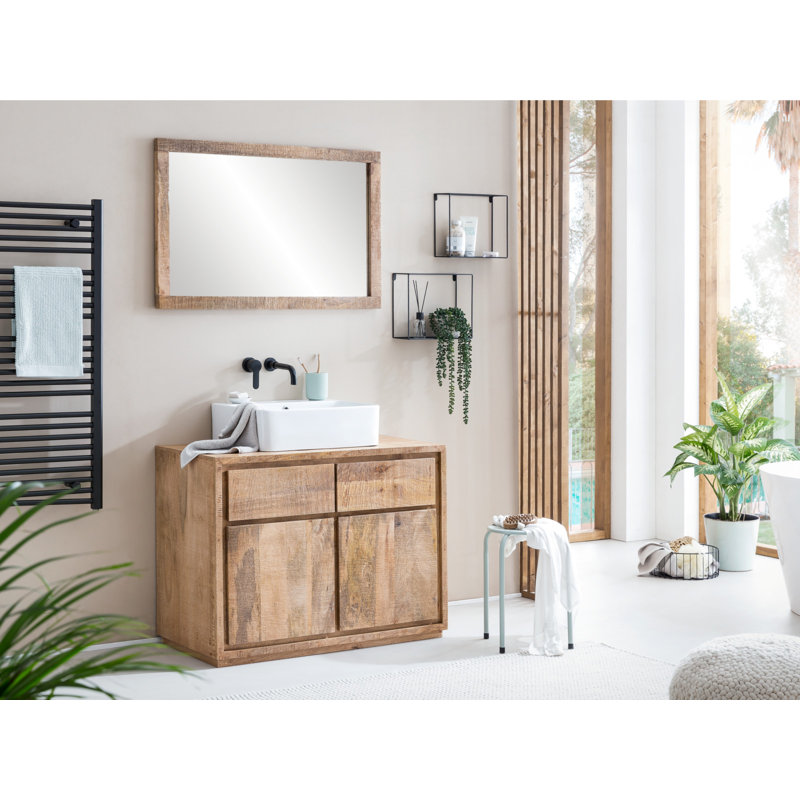 Abadou Rectangle Wall Mirror