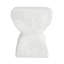 Table d'appoint Cleo Outdoor Paito Modern Minimalist Mgo, blanc