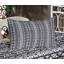 Drap-housse et coussin décoratif Ambesonne Western, gris noir-106792511