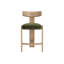 Tabouret de bar Horton - Chêne rustique - Vert forêt-672870675