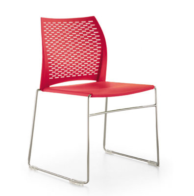 Chaise d'invité à traîneau réseau