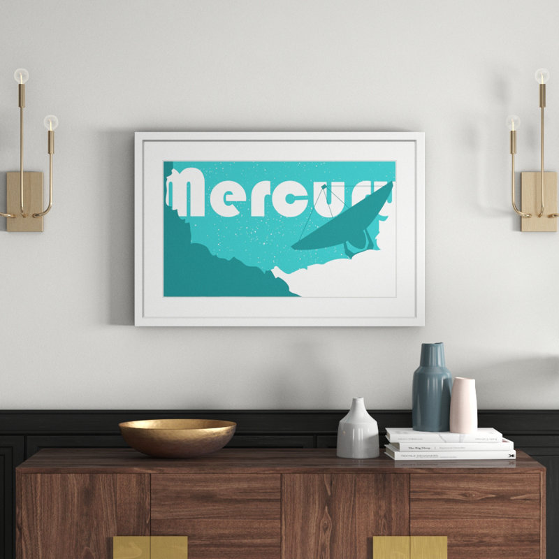 Mercury - Print on Canvas, 61cm H x 91cm W x 3.81cm D