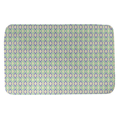 Tapis pour salle de bain diamants Leffel