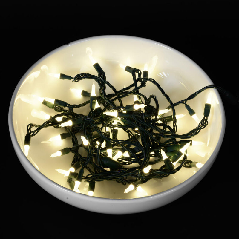 300'' String Lights, Frosted Warm White