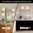 Caen 1-Light Wallchiere Wall Mounted Sconce Wall Light (Bulbs Included)-1009001297