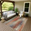 Machine Washable Indoor/Outdoor London ACN2261 Stripes Rug-1928391809
