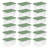 Sterilite 56 Qt Plastic Stackable Storage Container Tote, Crisp Green, 16 Pack