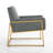 Milano Upholstered Armchair-492942690