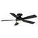 Odyssey 5- Blade Smart Flush Mount Ceiling Fan with Remote Control and LED Light Kit Included