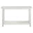Castleton White Wood Entryway Sofa Console Table