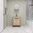 Coudery 24.03 " W Freestanding Standard 1 Single Vanity Bathroom Vanity With Ceramic Top