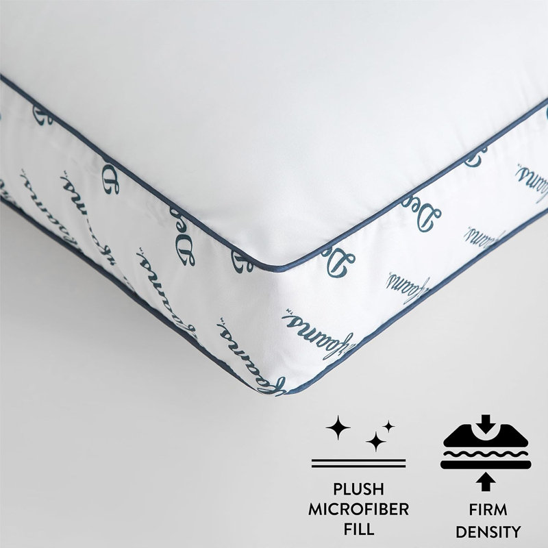3" Gusset Bed Pillows, Standard/queen 2 Count