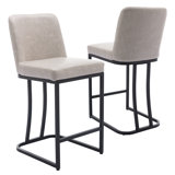 24" Upholstered Counter Stool