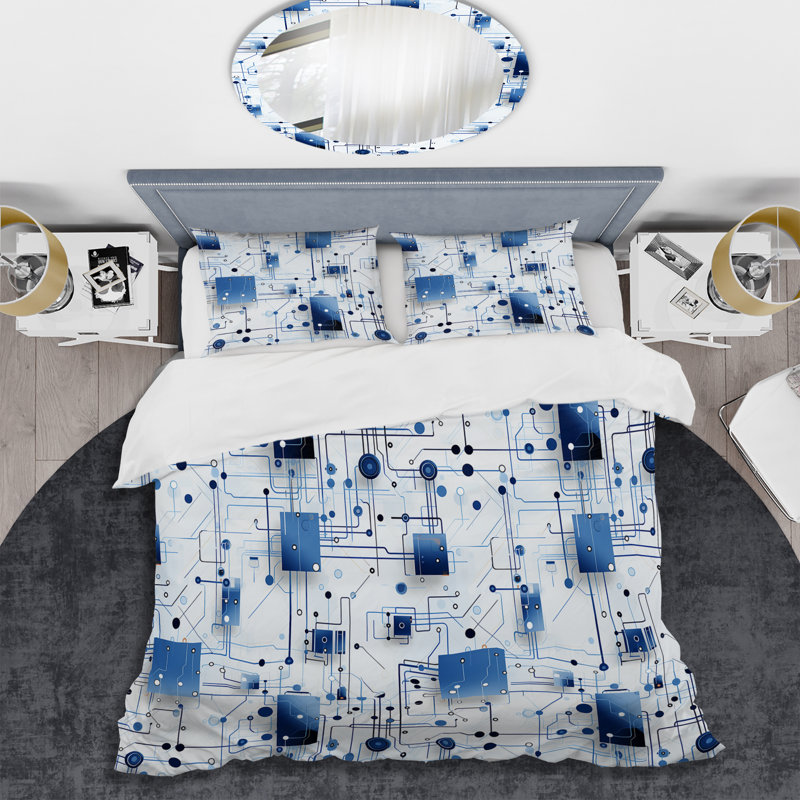 Ensemble de housse de couette industrielle Kaicol, Housse de couette pour très grand lit et 2 très