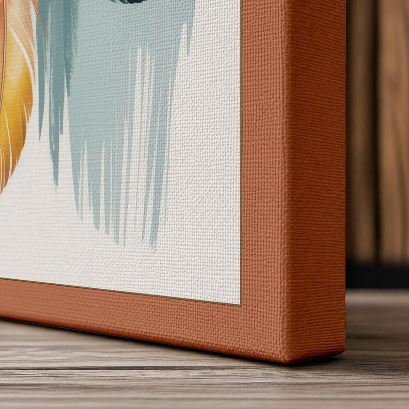 Print, 18x12 - 45.7 x 30.5 cm, Terracotta Border