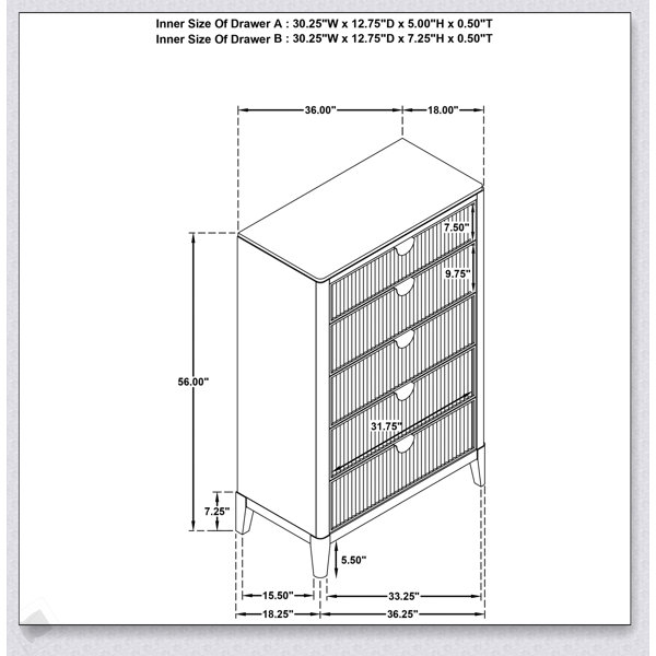 Dimensions du produit