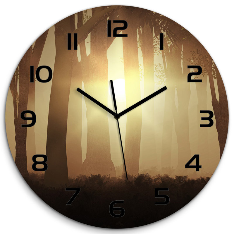 Jordane Glass Wall Clock