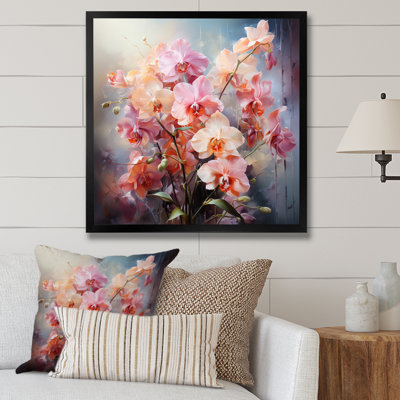 " Peach Orchids Romantic Impression II "