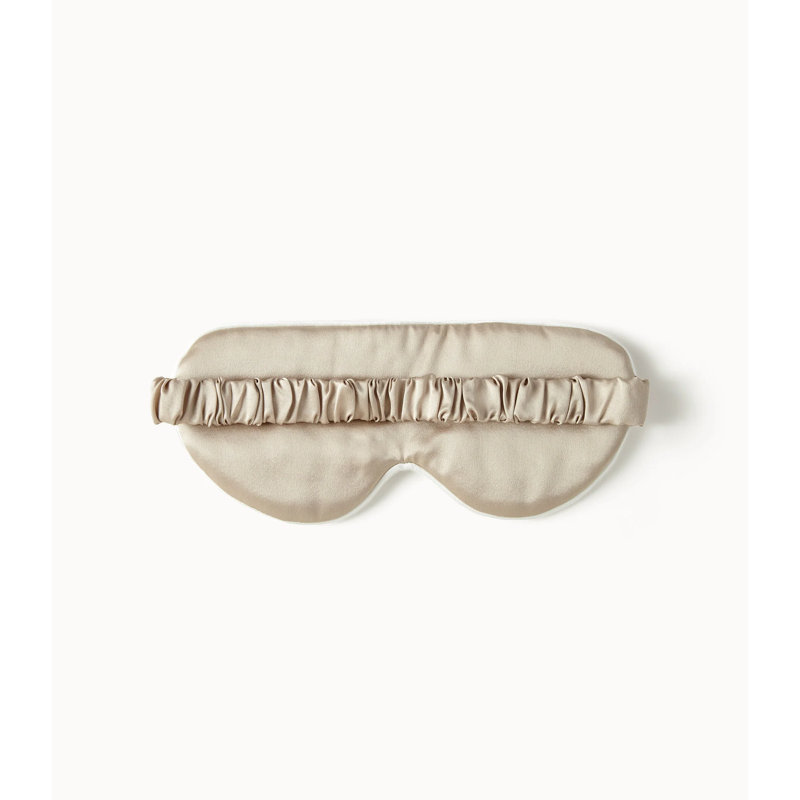 Mulberry Silk Sleeping Mask, Latte