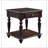 Modern Traditional Style End Table with Drawer and Bottom Shelf Espresso Finish Living Room Furniture 1pc