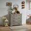 Commode 5 tiroirs Farmhouse, commode rustique-974690084