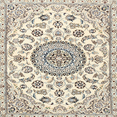 Tapis traditionnel beige / bleu Guero