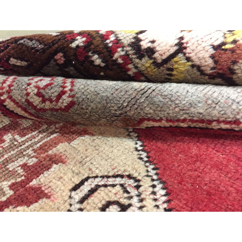 Vintage One-of-a-Kind 3'7" x 10'8" Area Rug