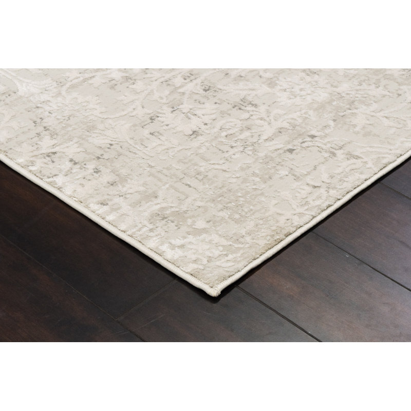 Bullis Floral Indoor Rug, Rectangle 6'7" x 9'6"