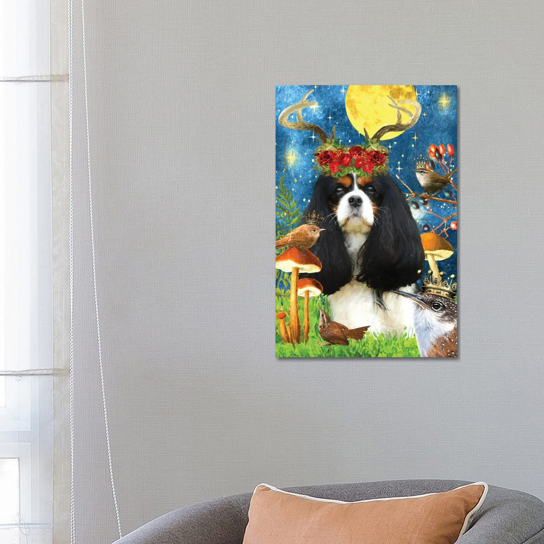 Cavalier King Charles Spaniel And Wren