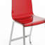 Ensemble de 2 chaises d'appoint rouges Flammara