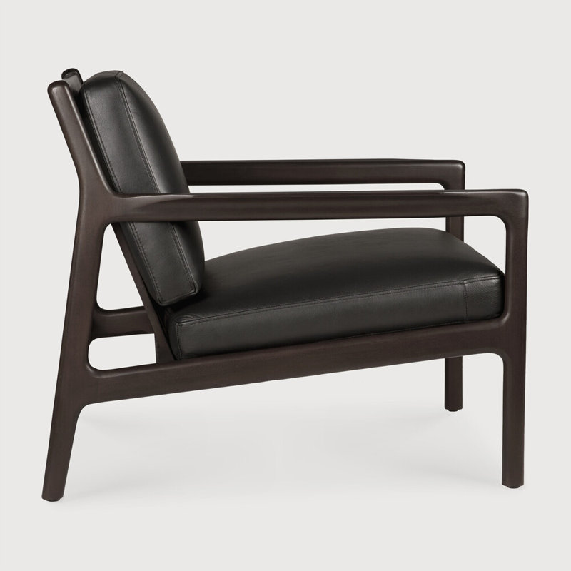 Jack Lounge Chair, Carbone Leather