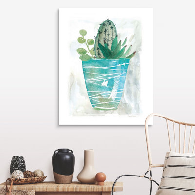 Art mural sur toile Summer Cactus
