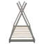 Lit plateforme House avec structure triangulaire-1333782638