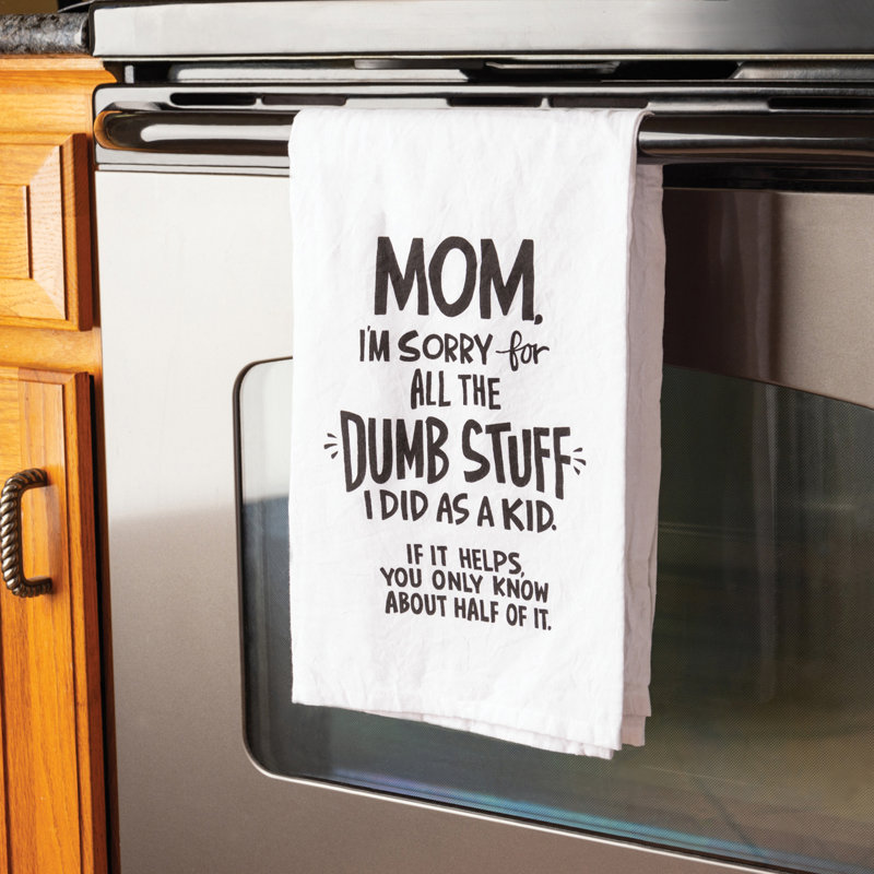  Sorry For The Dumb Stuff I Did Kitchen Towel - 28" X 28"