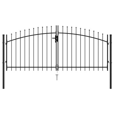 Barrière en métal noir Iberia