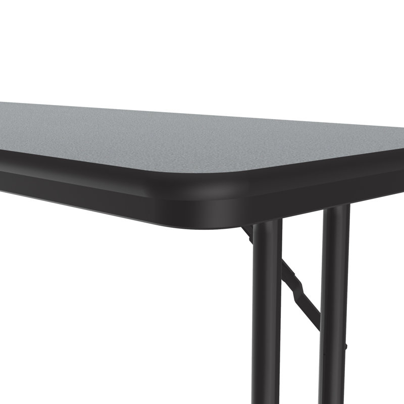 Table de formation à hauteur fixe et fixe à hauteur fixe avec panneaux de particules, Granit gris