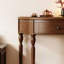 Console en bois massif en demi-cercle-106443420