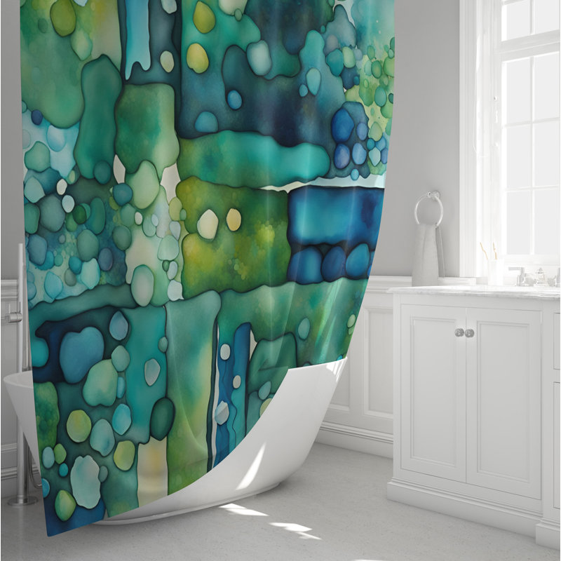 Shower Curtain Only SH01160, 93"H x 70"W