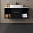 38" Wall-Mounted Vanity with Ceramic Sink - Space-Saving Floating Design?-445142320