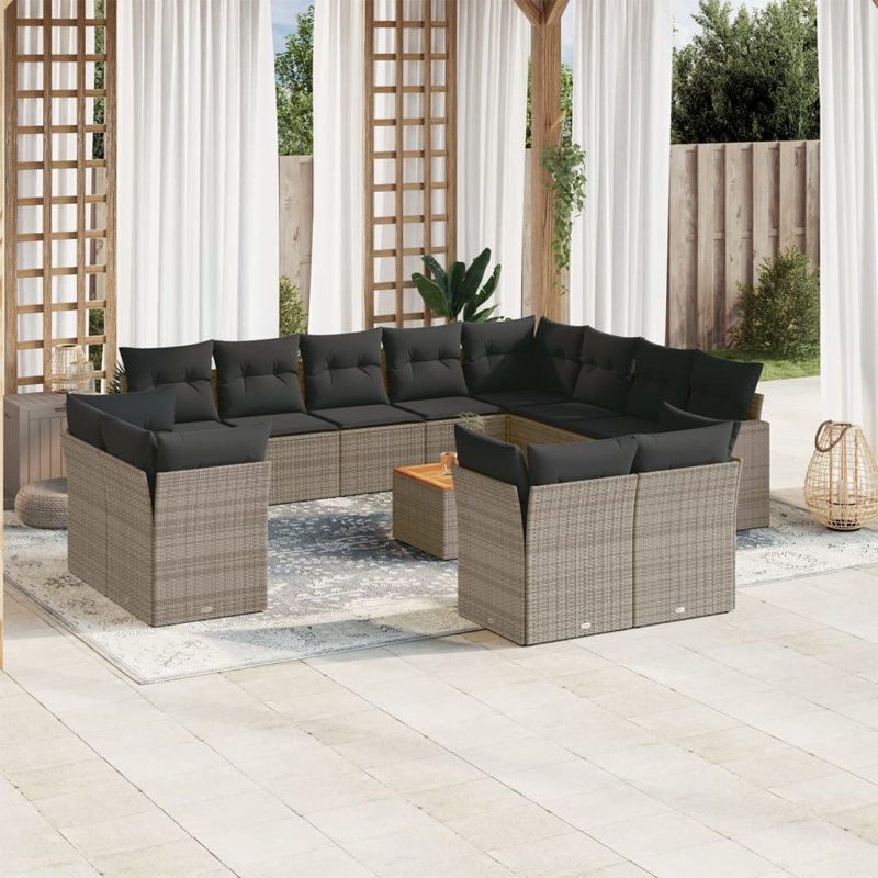 Ensemble de canapé de jardin Vidaxl
