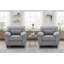 Ensemble de 2 chaises en cappuccino rimouski-1049074237