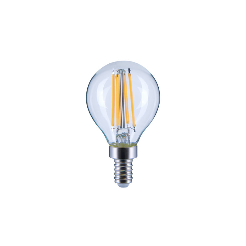 4 watts (équivalent 40 Watt), del G45, ampoule à intensité variable, blanc chaud (2700K) E12/base à candélabre