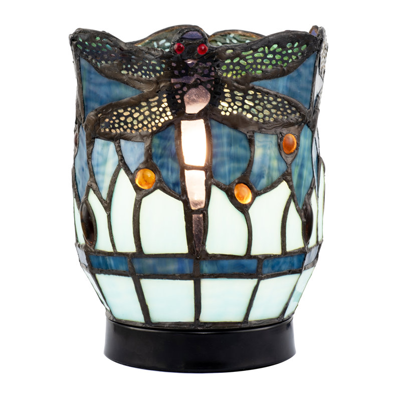 Metal Novelty Lamp, Blue