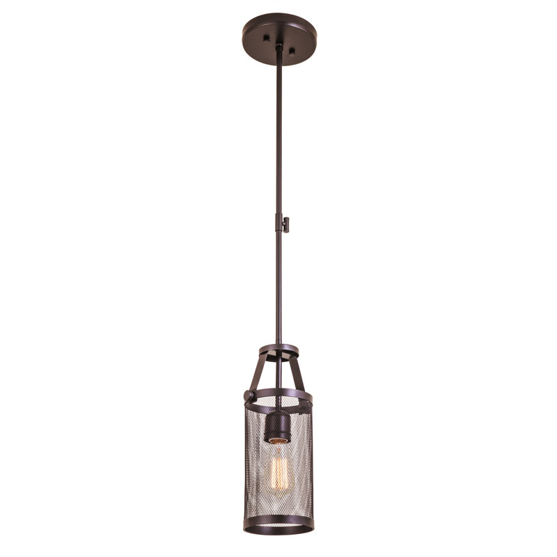 Breslin 1 - Light Black Single Pendant