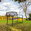Asya Metal Outdoor Bench-2011140610