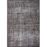Rapture Abstract Area Rug in Gray